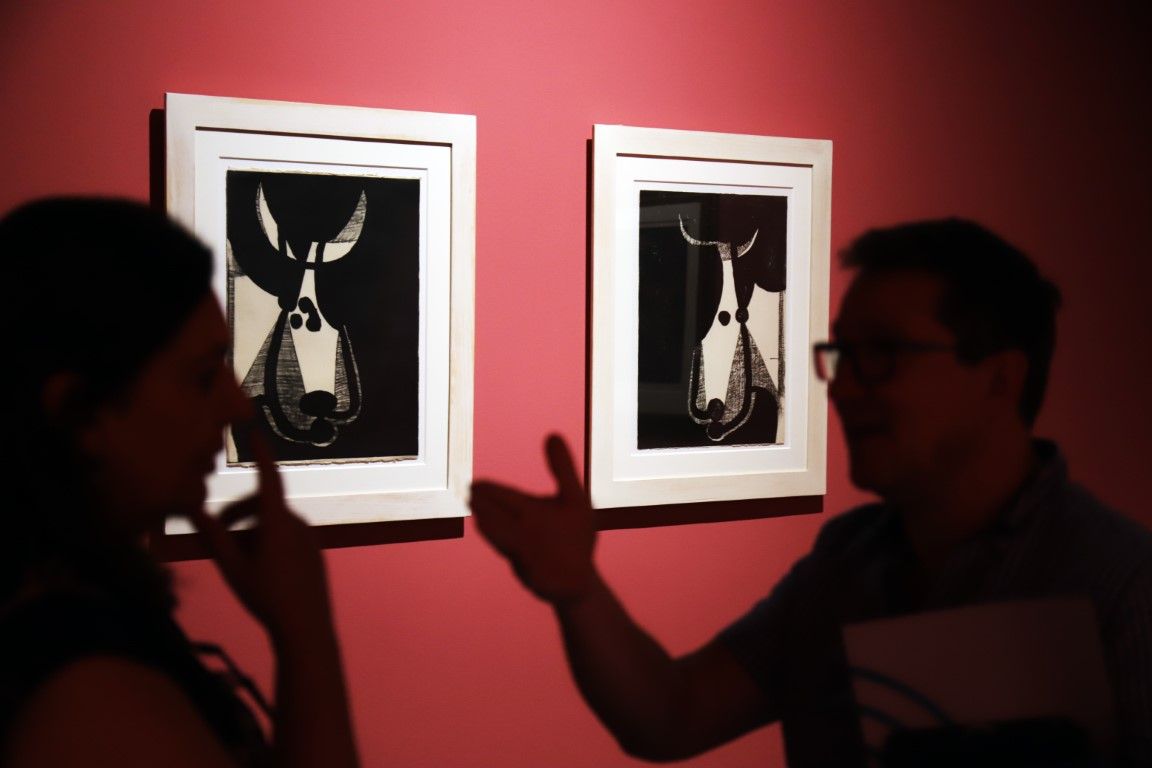 Exposición sobre Picasso en el Museo Ruso