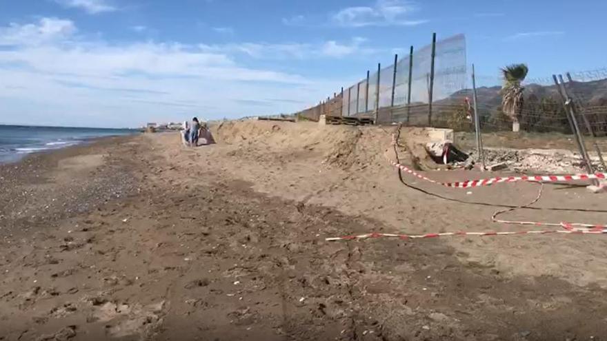 Los ecologístas dan la voz de alarma con la playa de Arraijanal