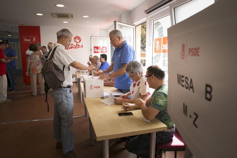 Votación Primarias del PSOE en Gran Canaria