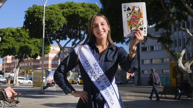 Naomi Vega, candidata a Reina del Carnaval de Las Palmas de Gran Canaria