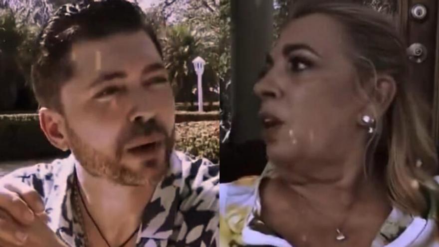 Tremenda bronca en Supervivientes: Carmen Borrego y Ángel Cristo se enzarzan