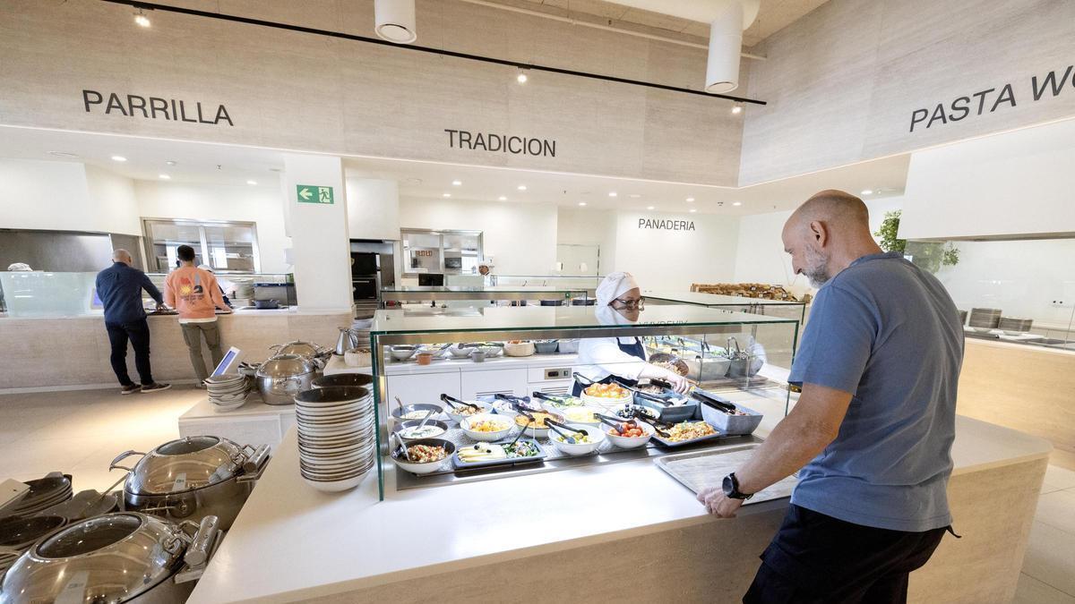 Así es el impresionante comedor de Inditex en Zaragoza