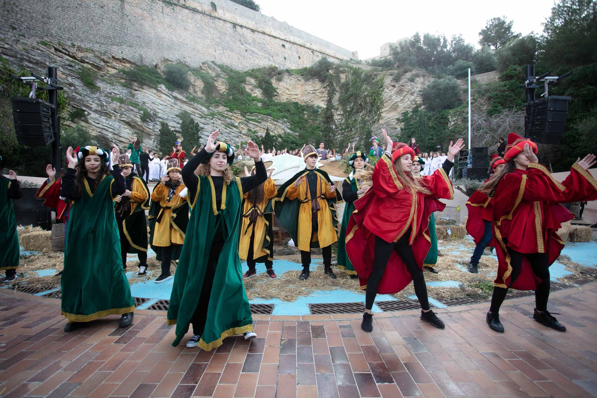 El belén viviente de la Consolación vuelve a las calles de Ibiza