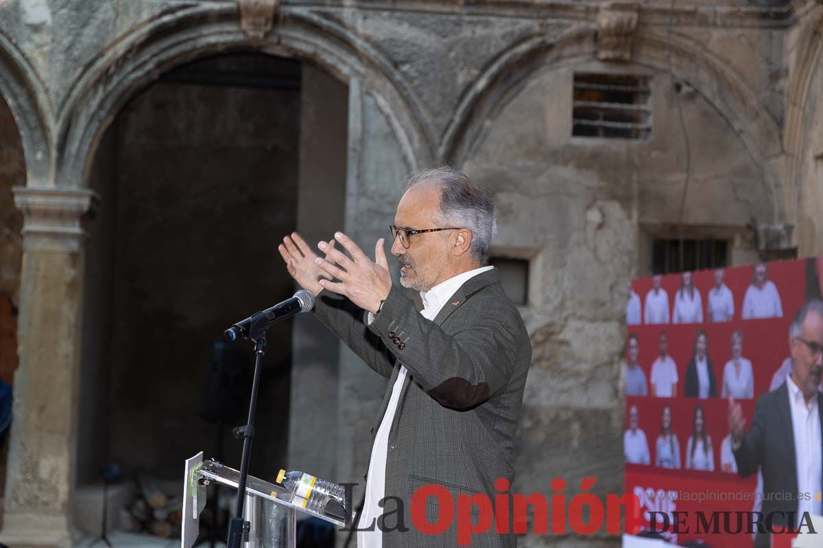 Descubre la lista del PSOE a la alcaldía de Caravaca