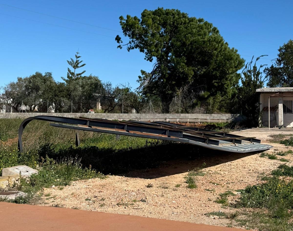 Torreblanca, azotada por la borrasca Oriana. Torreblanca, azotada por la borrasca Oriana.