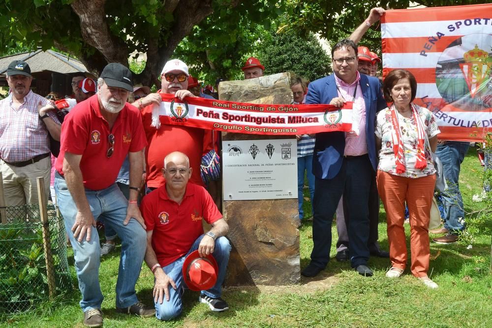 Día de las peñas del Sporting