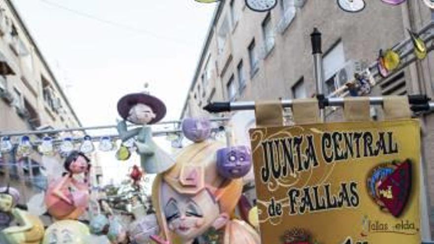 Falla La Huerta, en imágenes de ayer.