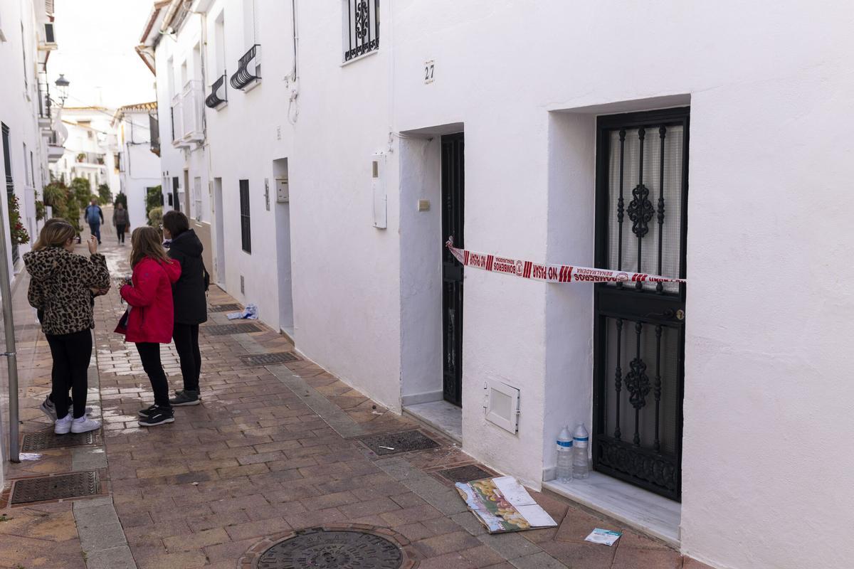 Vivienda en la que fue asesinada Lina en Benalmádena.