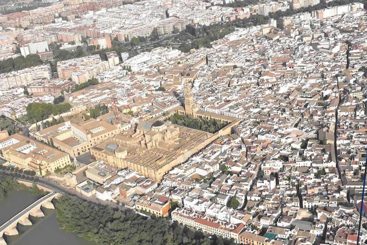 Córdoba a vista de avión