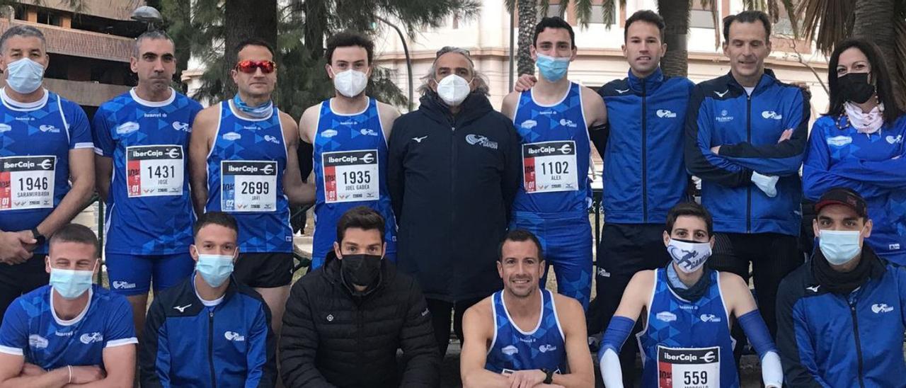 Atletismo El CA Gandia Alpesa corre el 10K Ibercaja de València