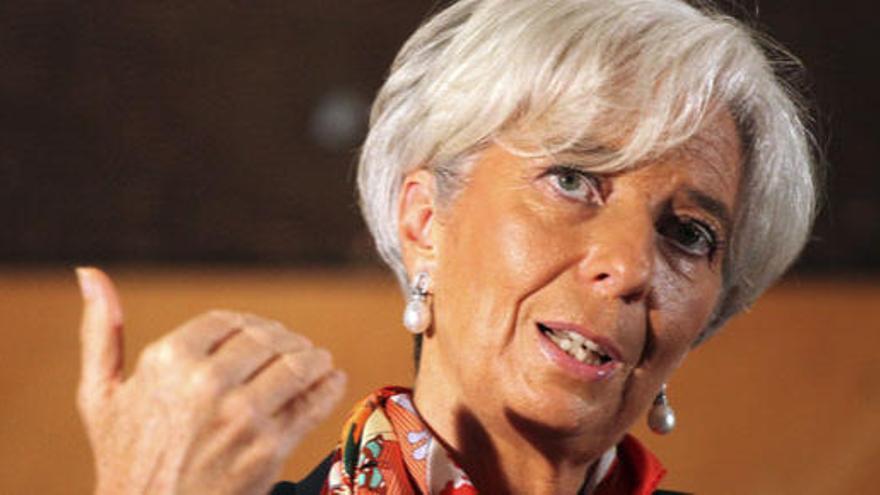 Christine Lagarde.