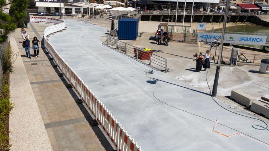 Mejora del acceso al Puerto de Sanxenxo. | FdV