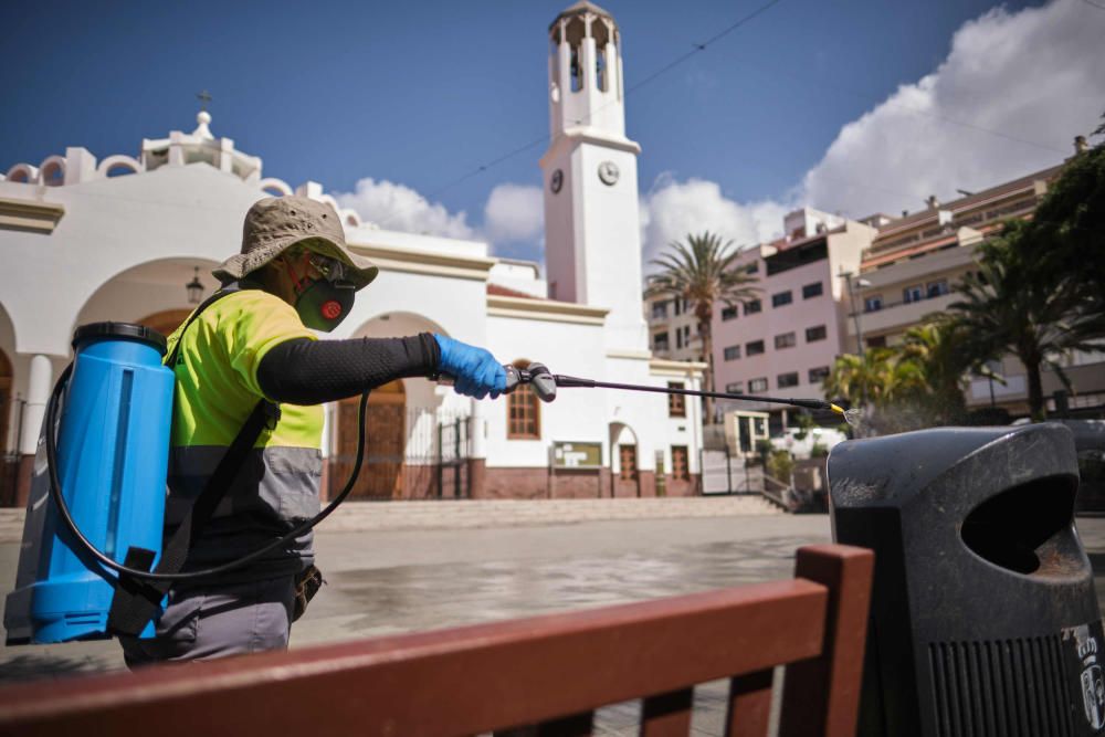 El Sur de Tenerife, sin actividad