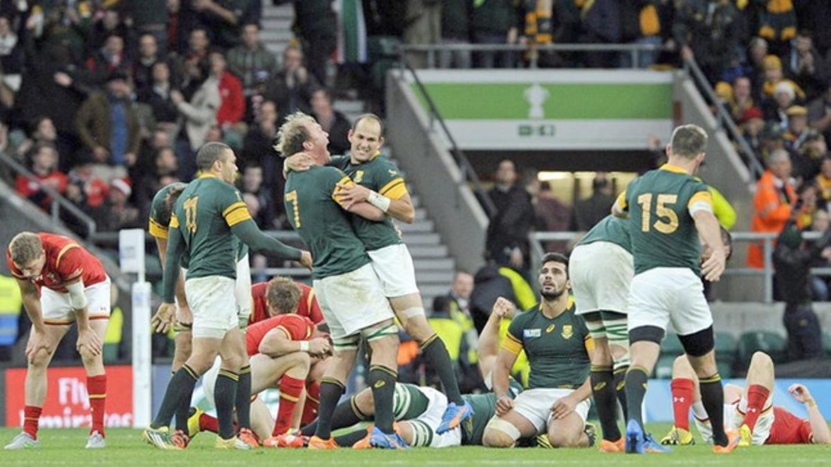 Sudáfrica se impuso a Gales para meterse en las semifinales del Mundial de Rugby 2015