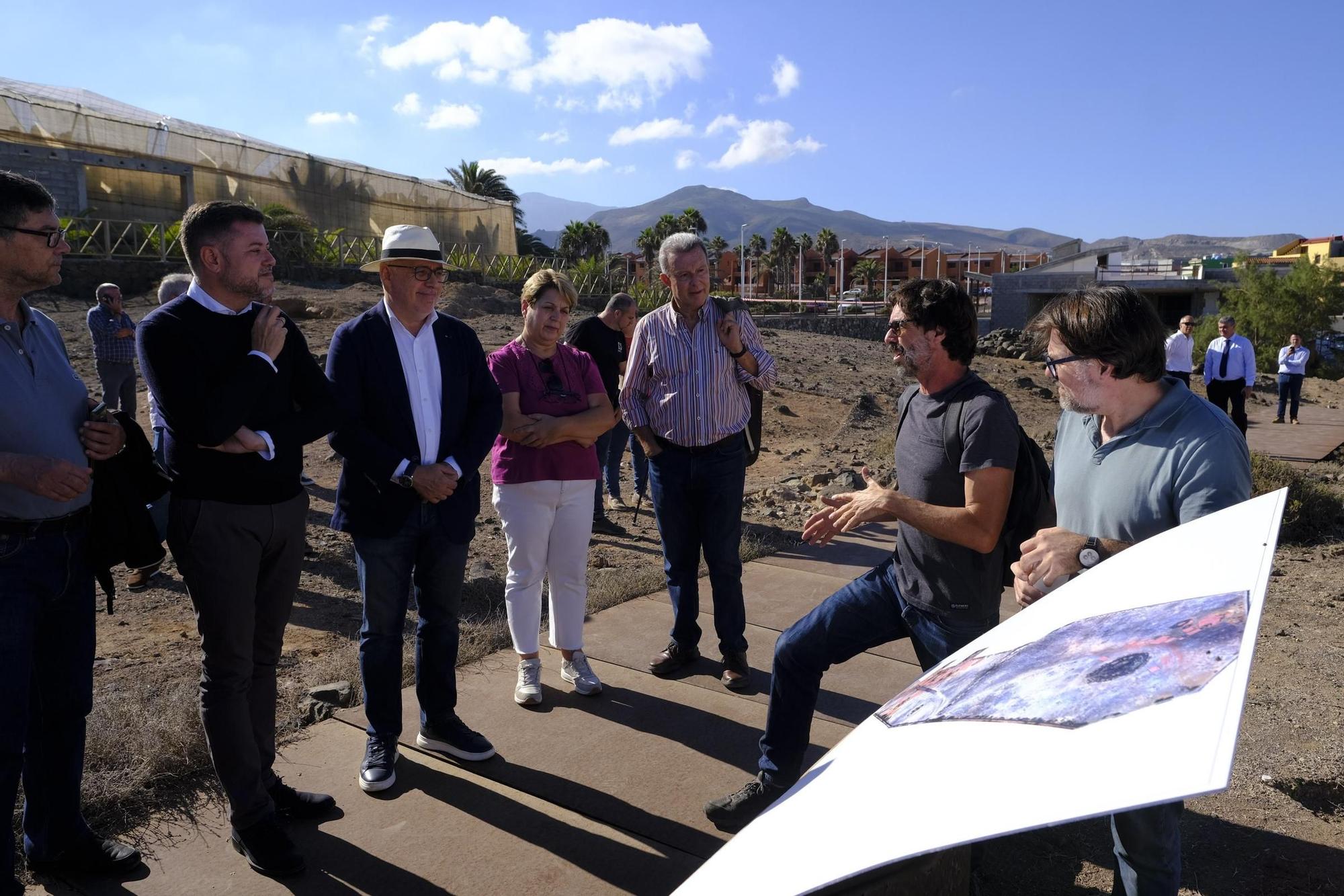 Visita a la zona arqueológica de El Agujero, La Guancha y Bocabarranco en Gáldar