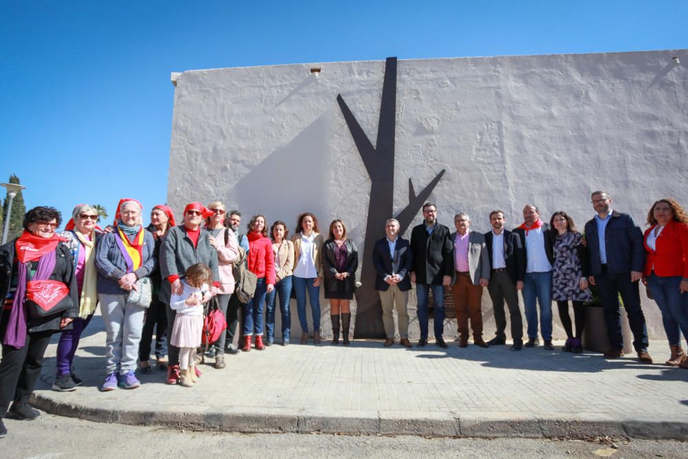 Homenaje en el Mur de la Memòria “para que las notas libres no dejen de sonar”