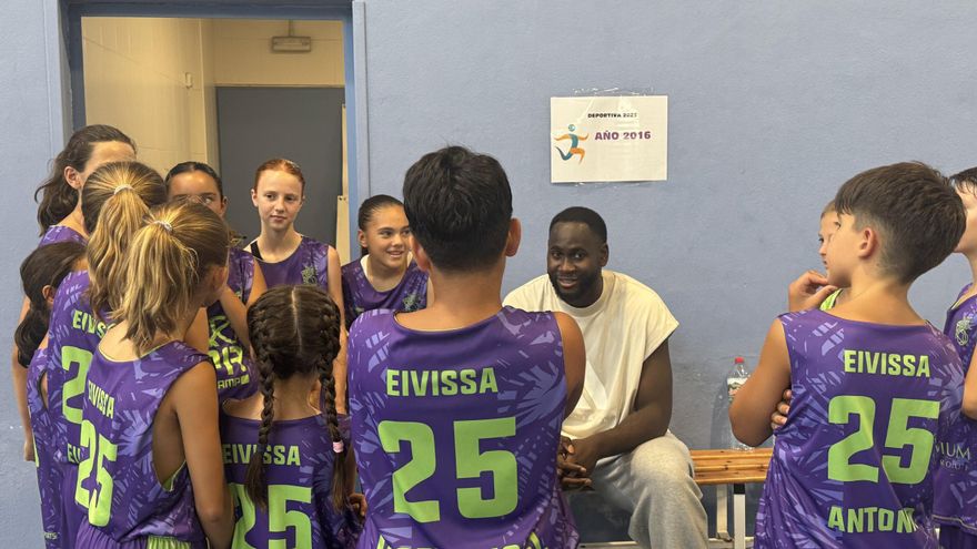 Usman Garuba, jugador del Real Madrid, invitado de lujo en el Campus Paco Redondo