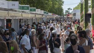 La Fira del Llibre de Madrid busca la sostenibilitat en la primera edició sense restriccions després de la pandèmia