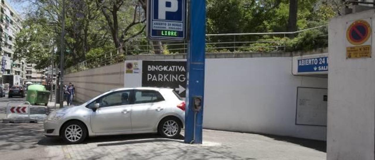 Xàtiva impone otra multa al parking de la Glorieta antes de modificar el contrato