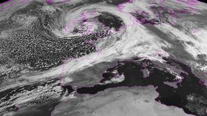 Arriba la borrasca ‘Noa’ amb una brusca caiguda de les temperatures i pluja fins divendres