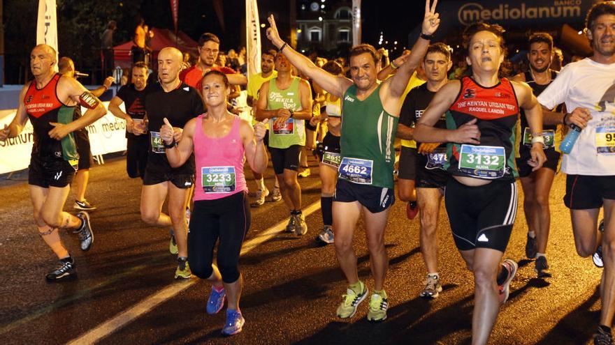 La carrera 15K nocturna de Valencia, en la edición del año pasado.