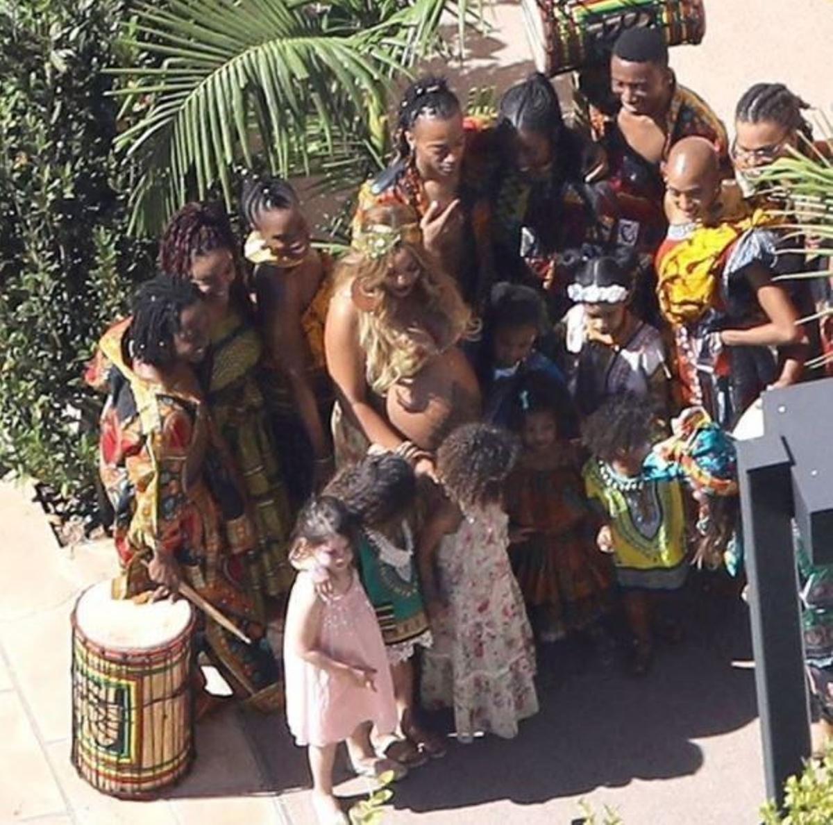 La divertida 'Baby Shower' africana de Beyoncé
