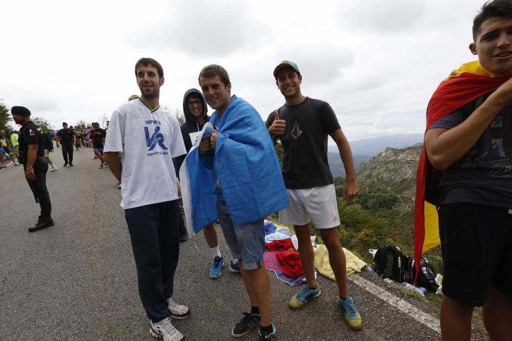 Vuelta ciclista a España. Lagos de Covadonga