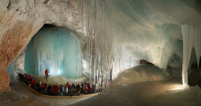 Cueva Eisriesenwelt en Austria