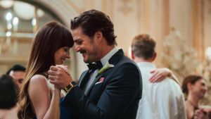 Dakota Johnson y Pedro Pascal, en una imagen de Materialistas
