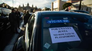 Els VTC convoquen una manifestació dimarts davant la seu de l’AMB