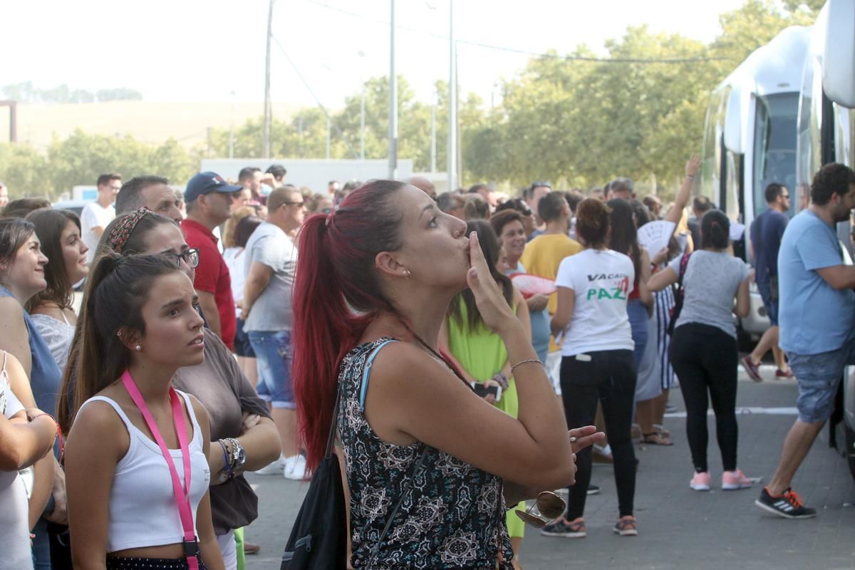 Despedida a los niños saharauis