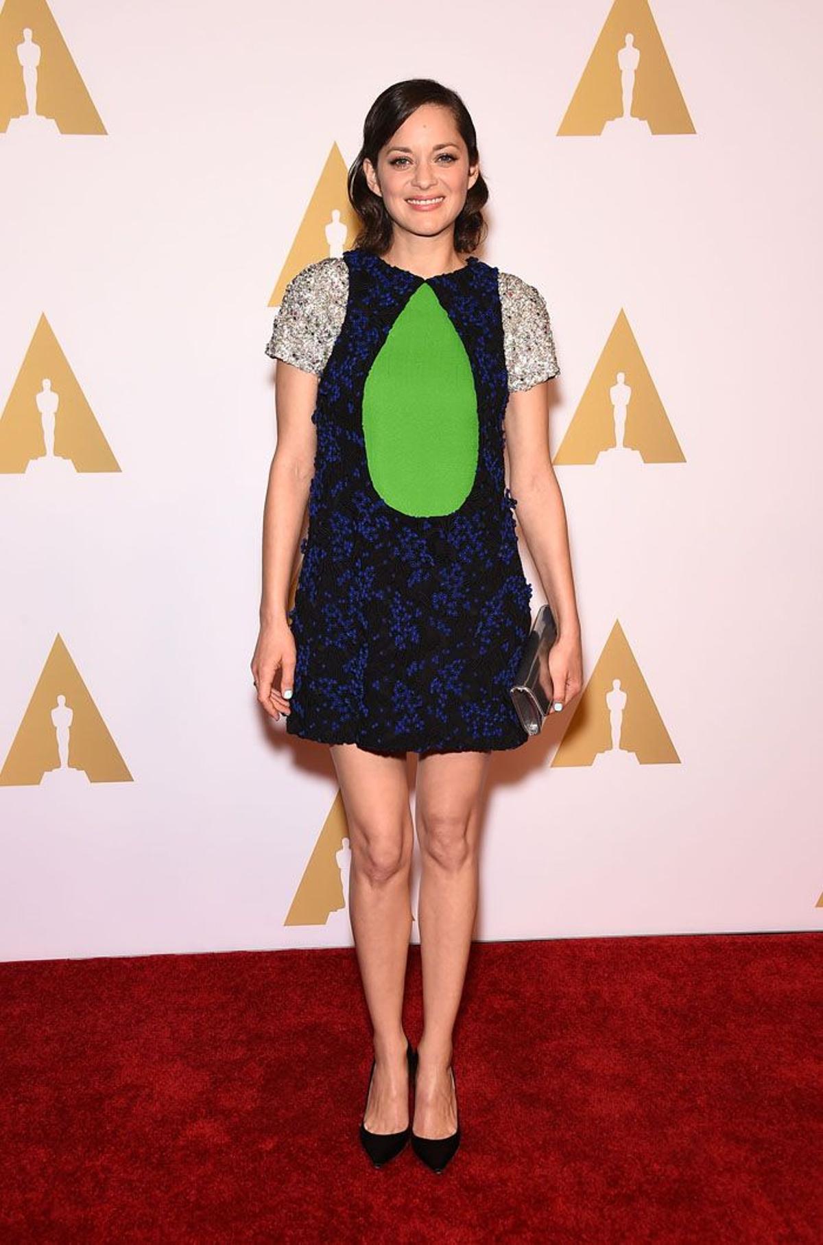 Almuerzo de los nominados Oscar 2015: Marion Cotillard