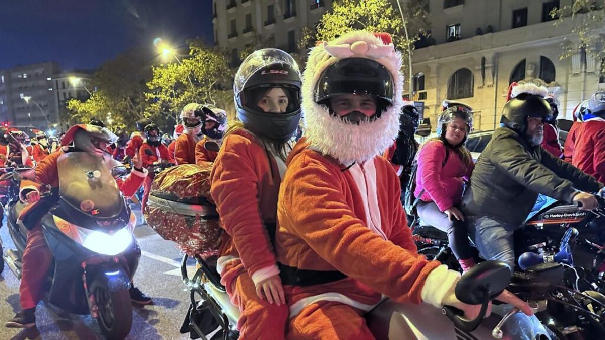 Papanoelada motera de 2024.