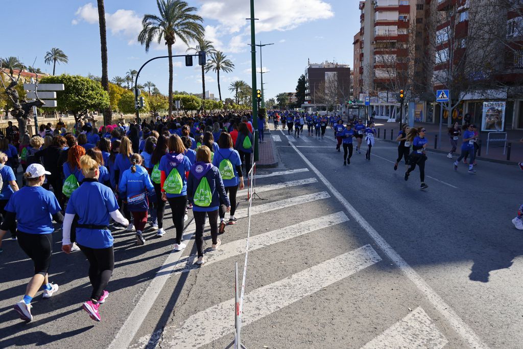 Imágenes del recorrido de la Carrera de la Mujer: avenida Pío Baroja y puente del Reina Sofía (I)