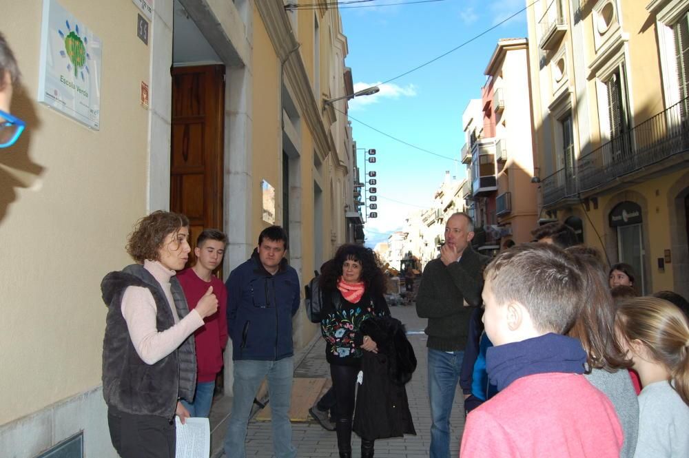 Escolàpies Figueres estrena placa d''Escola Verda