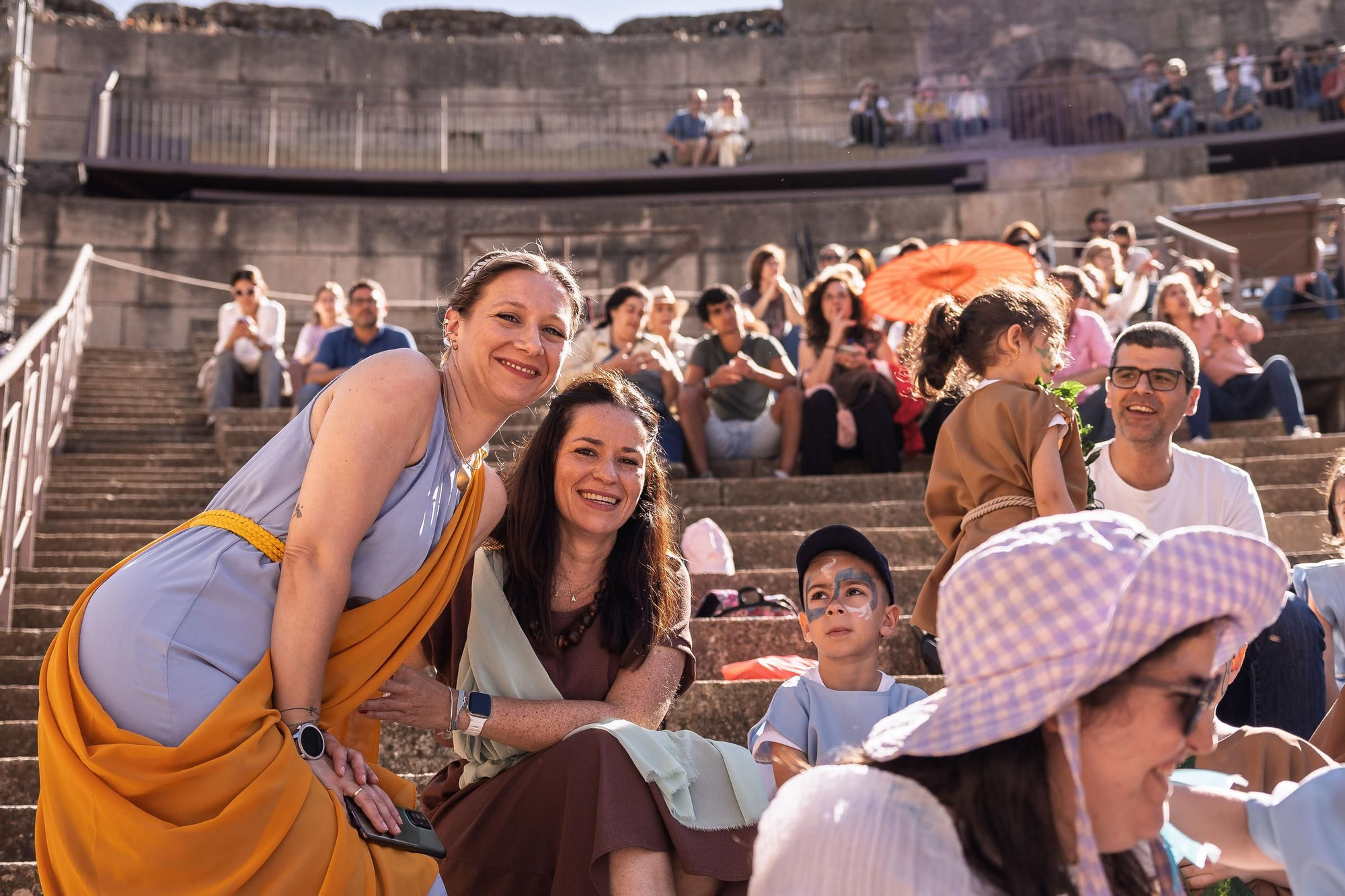 Fotogalería | Los escolares toman el Teatro Romano en Emerita Lvdica