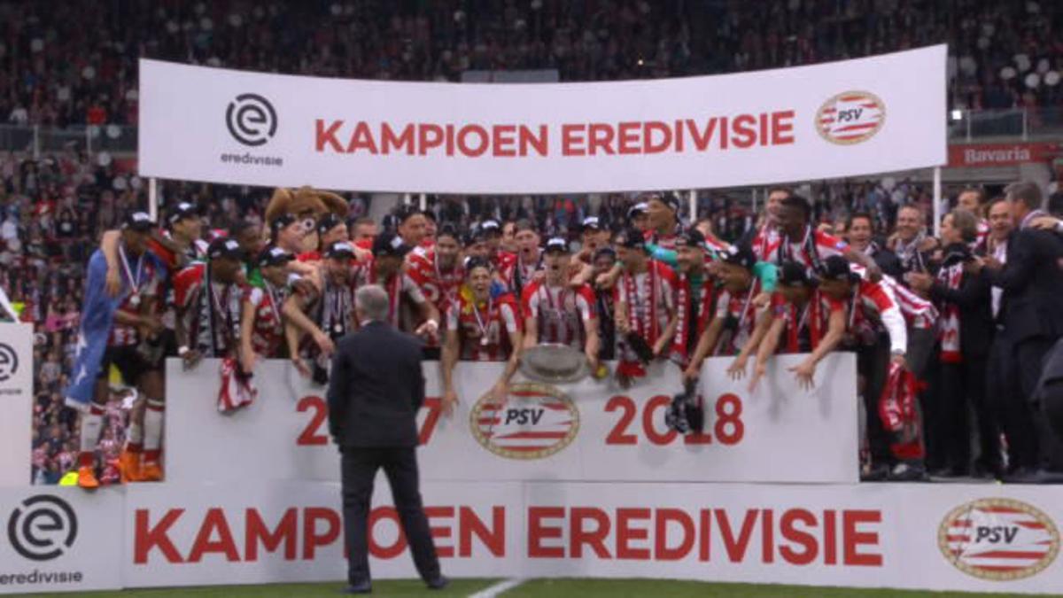 El PSV, campeón de la Eredivisie