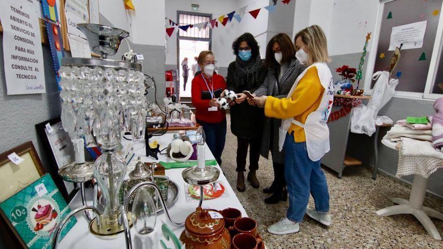 El primer mercadillo se celebró en diciembre, previo a la Navidad.