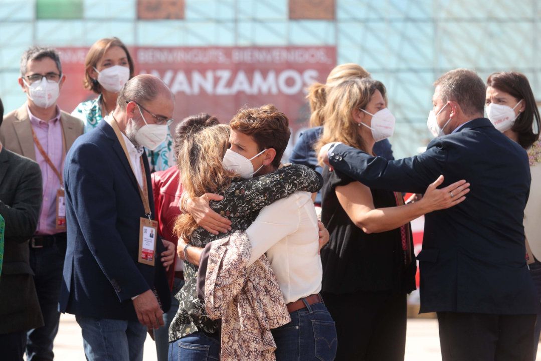 Las imágenes del 40º Congreso Federal del PSOE que se celebra en València