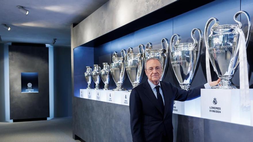 Florentino Pérez lanza su campaña reivindicando sus logros: 