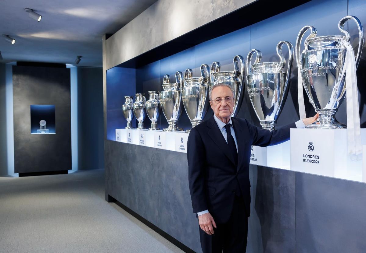 Imagen promocional de la candidatura de Florentino Pérez.