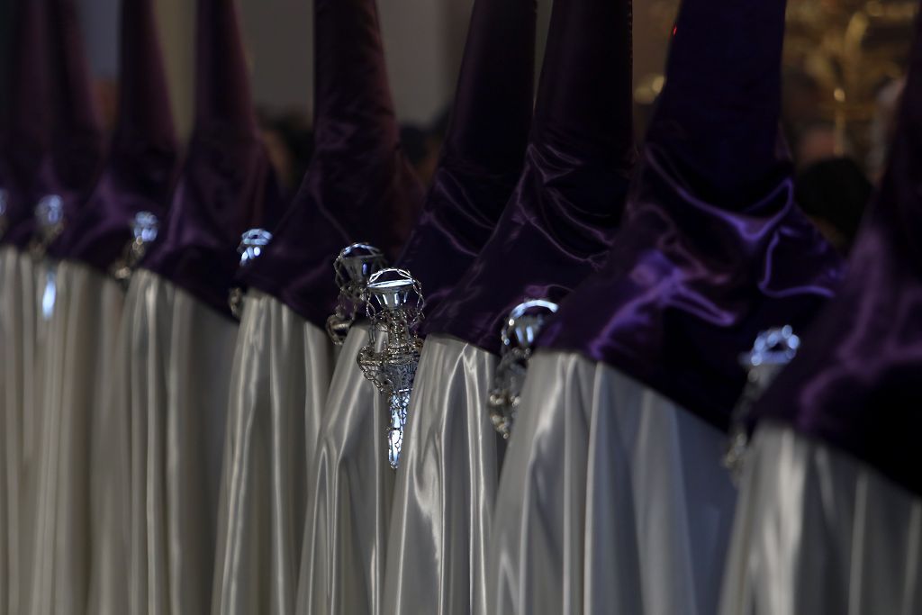 Procesión del Santo Entierro este Viernes Santo en Cartagena, en imágenes