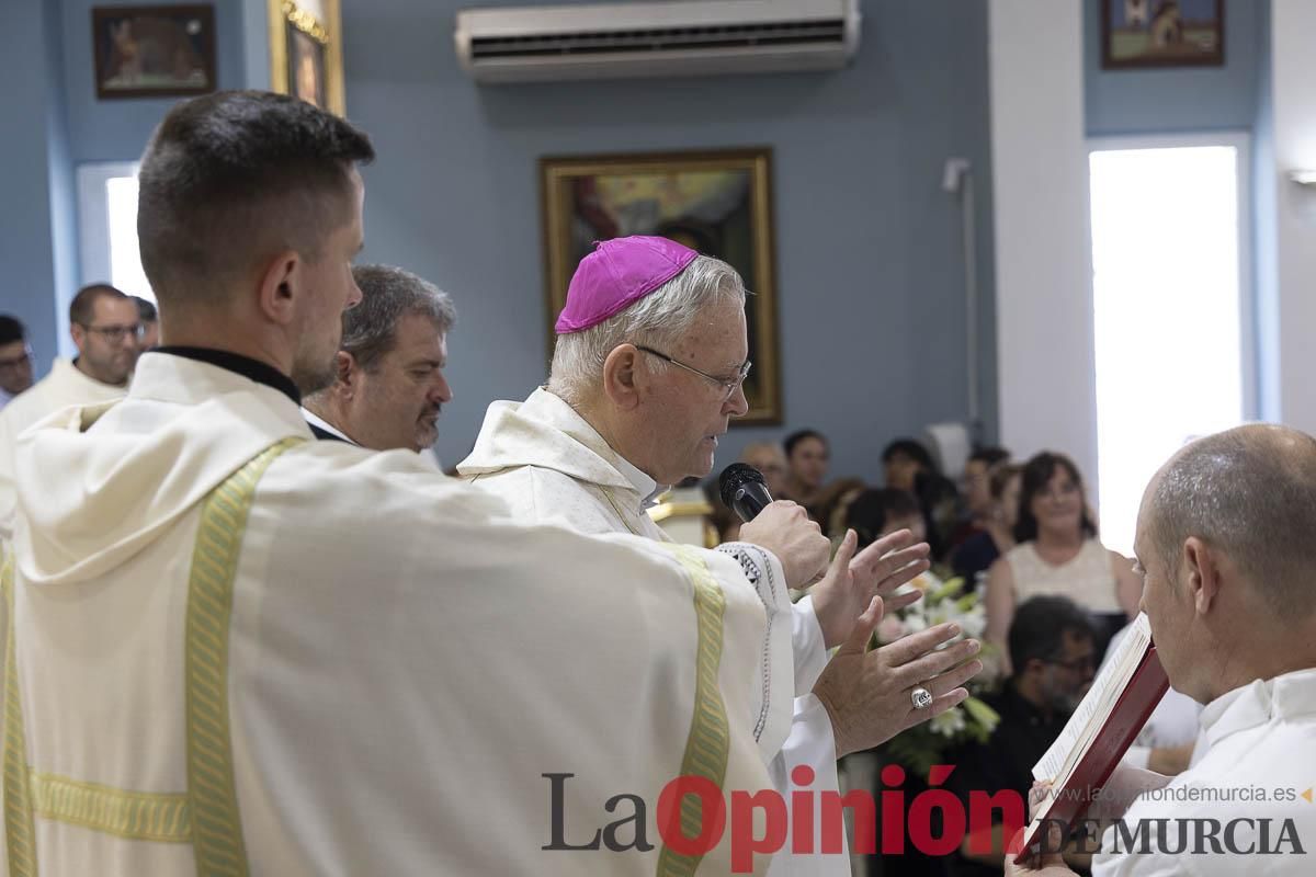 Así se ha vivido la ordenación sacerdotal de Miguel Tovar Fernández en la pedanía molinense de Torrealta