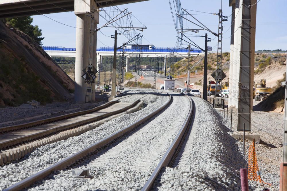 Abren el tramo afectado por las lluvias en la Font de la Figuera