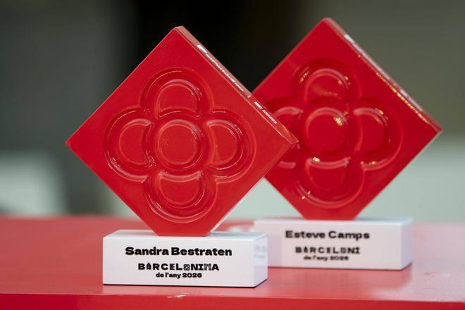 "Una ciudad que se construye y se transforma": Sandra Bestraten y Esteve Camps, Barcelonina y Barceloní de l'Any 2026