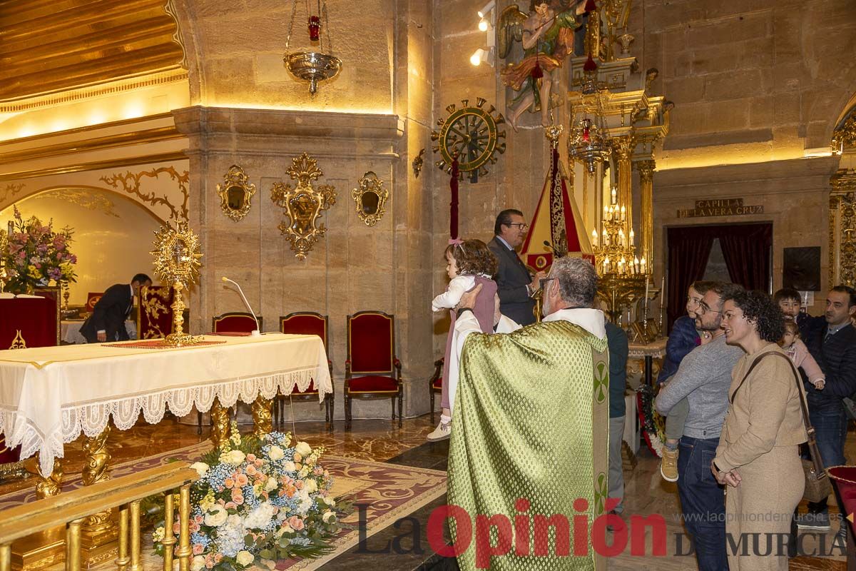 Presentación a la Vera Cruz de Caravaca de los niños nacidos en 2023