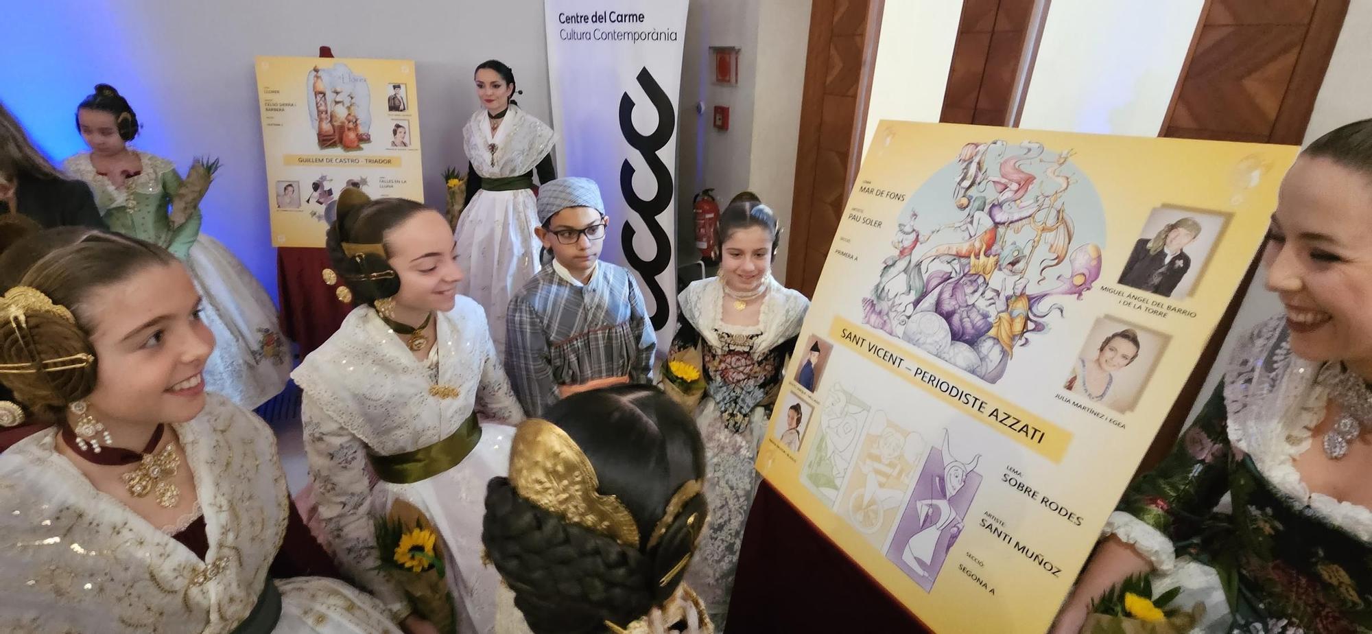 La fiesta de las fallas del Pilar-Sant Francesc con Marina y la corte infantil