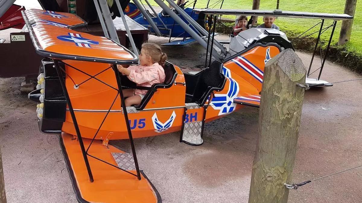 Una de las atracciones del parque Magikland de Portugal.