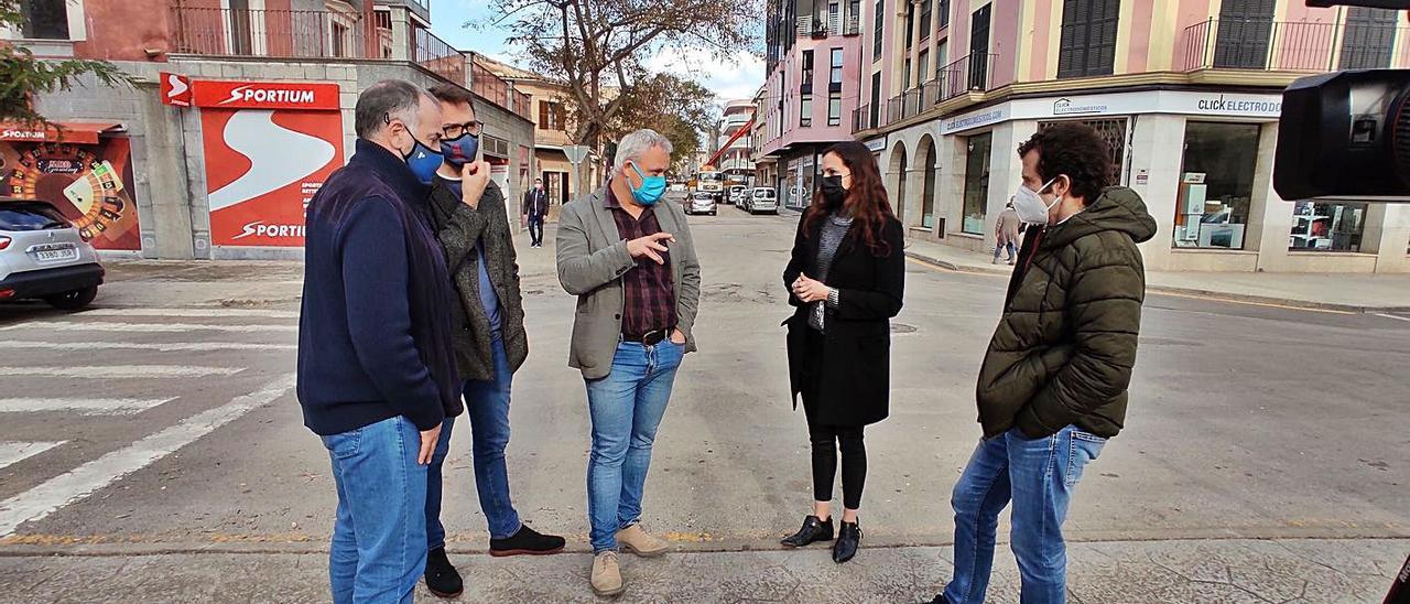 La calle Lleó XIII Un eje cívico para unir la estación de tren con el centro