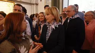 Esperanza Aguirre visita por sorpresa Llíria en Sant Vicent